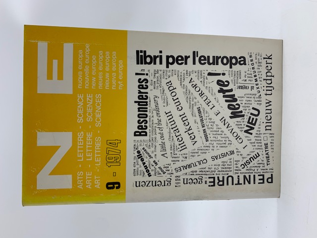 NE. New Europe. Arts-Letters-Science, 9-1974